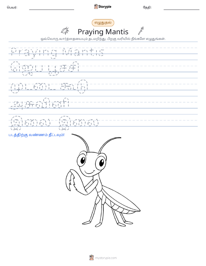 எழுத்து பயிற்சி