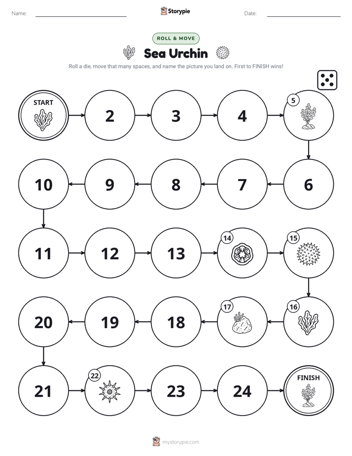 Roll & Move Game