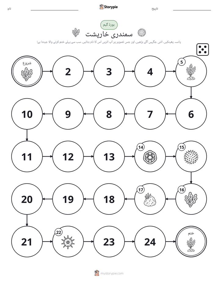 رول اور منتقل کریں کھیل