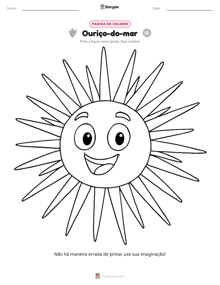 Página para colorir