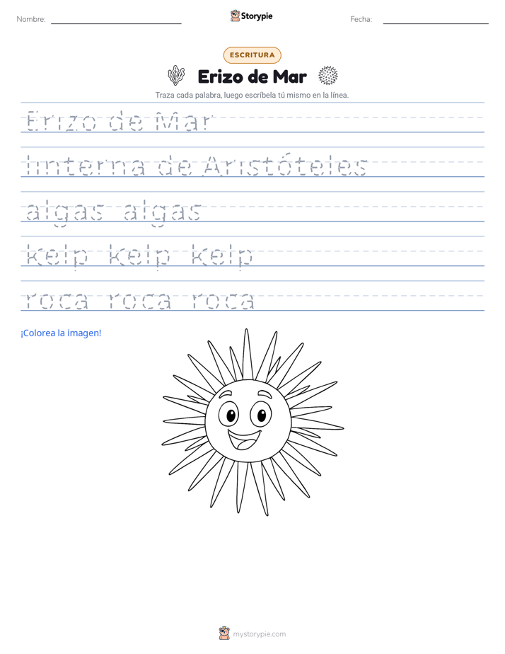 Práctica de Escritura