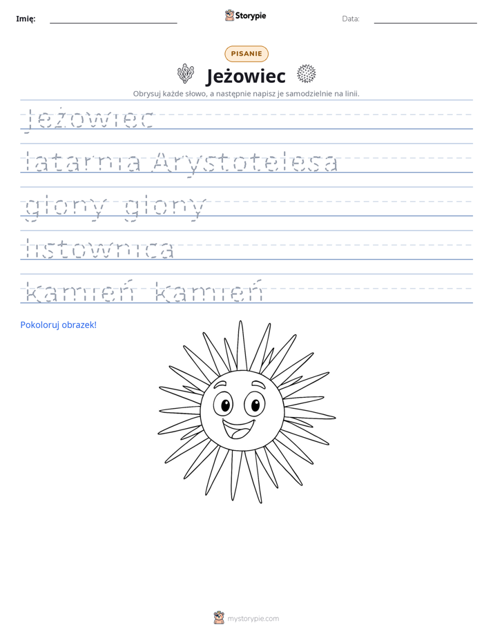 Ćwiczenie Pisania