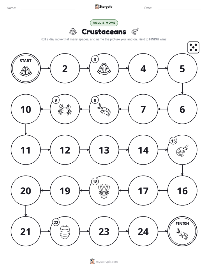 Roll & Move Game