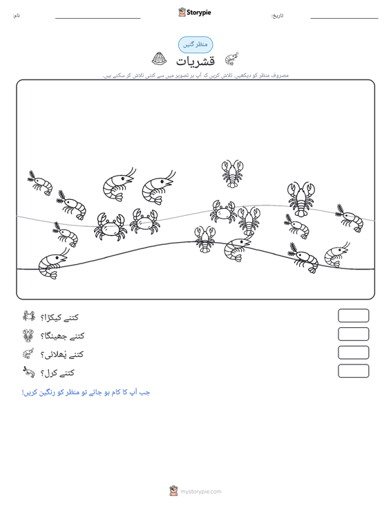 گنتی کا منظر