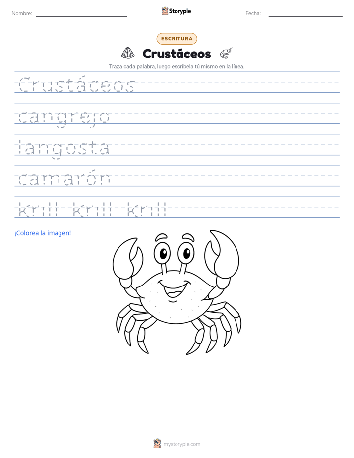 Práctica de Escritura