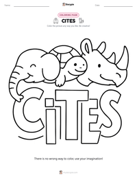CITES printable worksheet preview