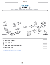 CITES druckbare Arbeitsblatt Vorschau
