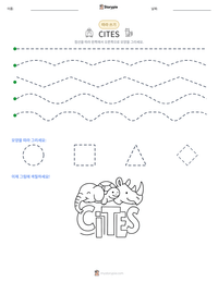 CITES 인쇄 가능한 워크시트 미리보기