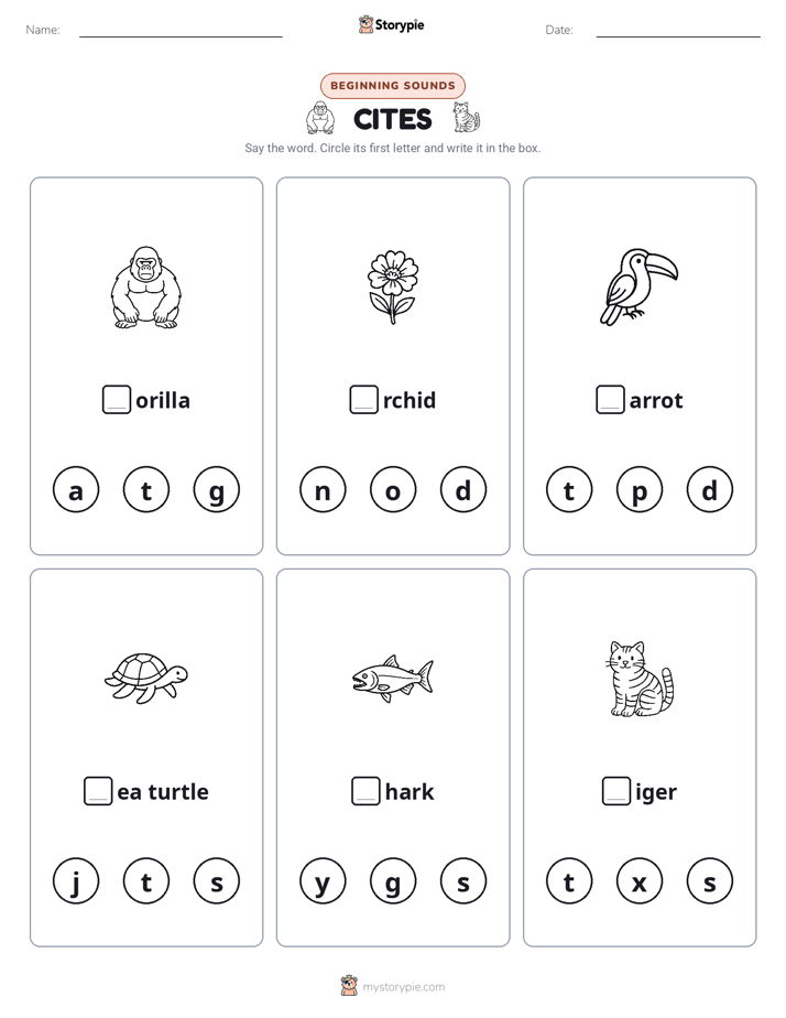 Beginning Sounds