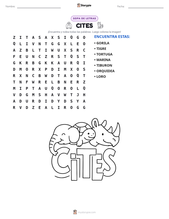 Sopa de Letras