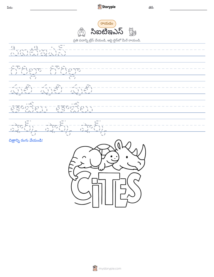 రాయడం సాధన