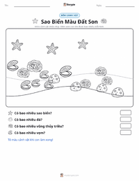 Xem trước tài liệu in sẵn Sao biển Ocher
