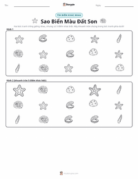Xem trước tài liệu in sẵn Sao biển Ocher