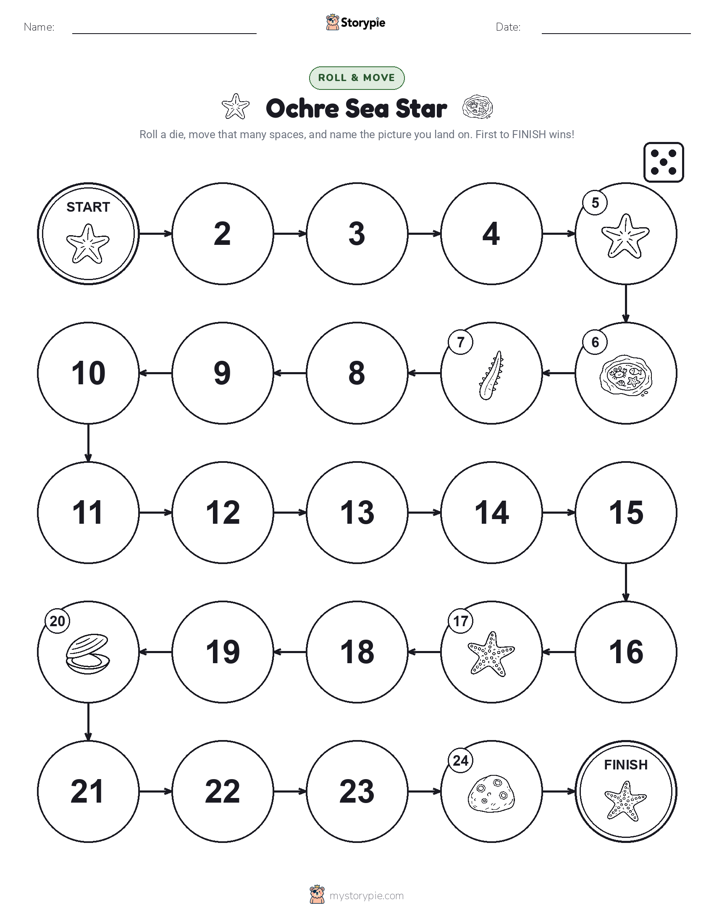 Roll & Move Game