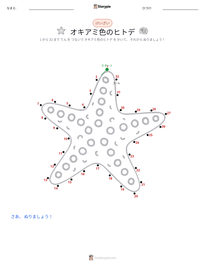 点つなぎ
