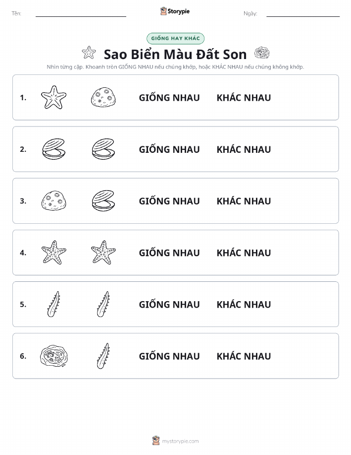 Giống Hay Khác
