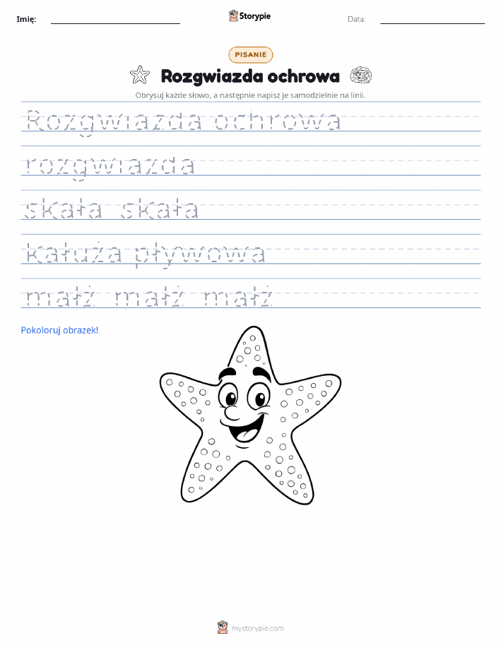 Ćwiczenie Pisania