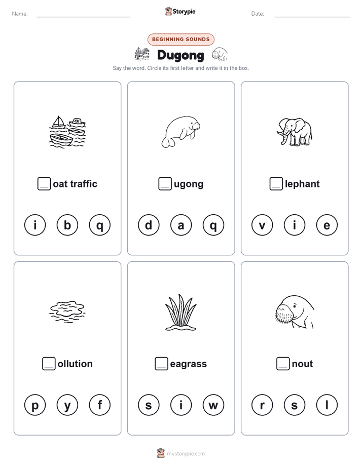 Beginning Sounds