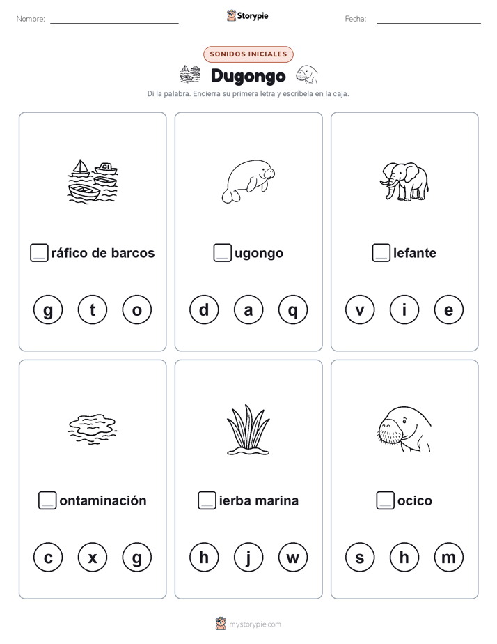 Sonidos Iniciales