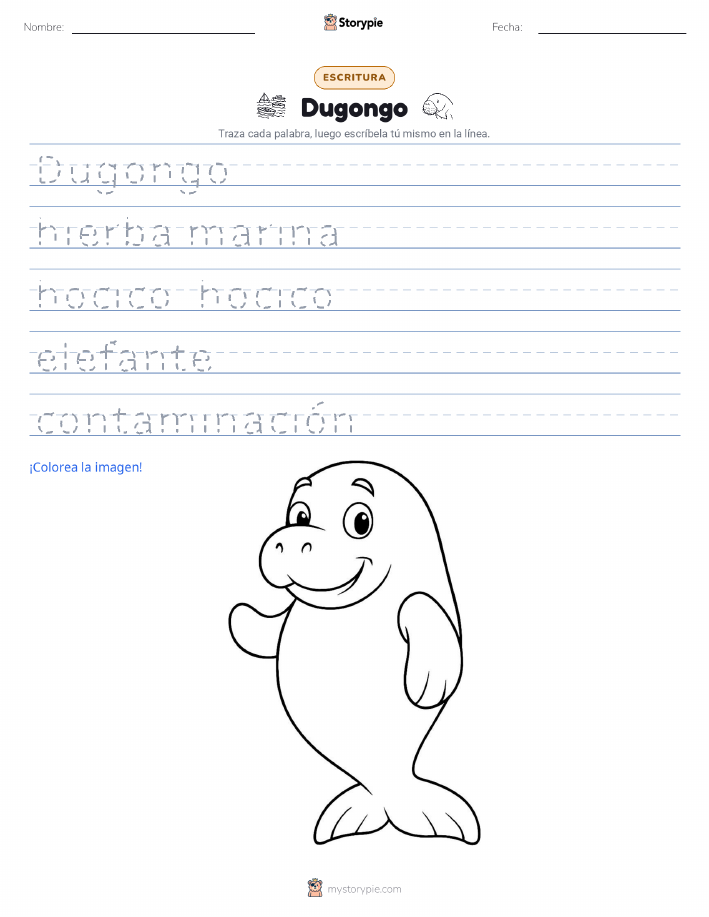 Práctica de Escritura