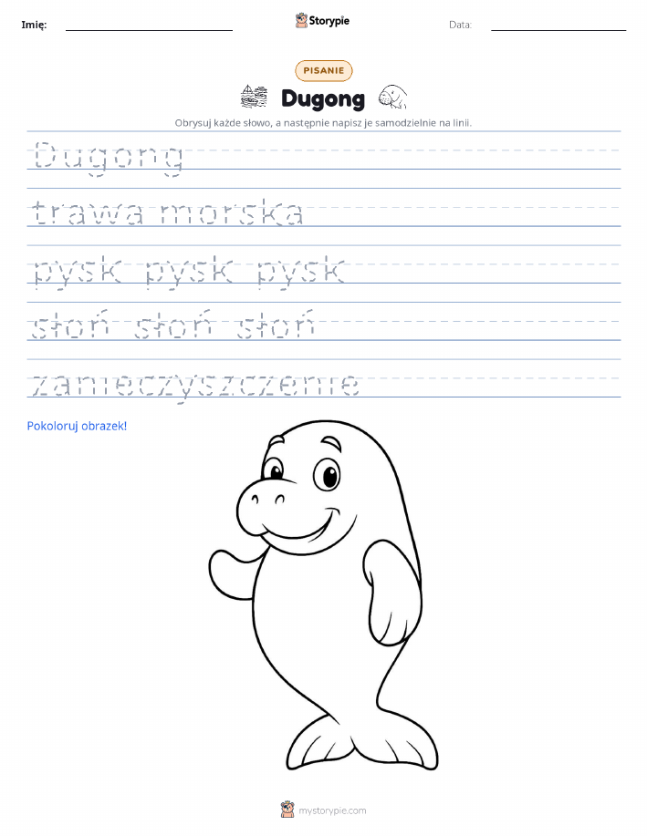 Ćwiczenie Pisania
