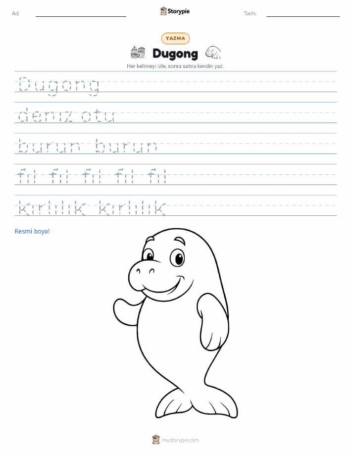 Yazma Pratiği