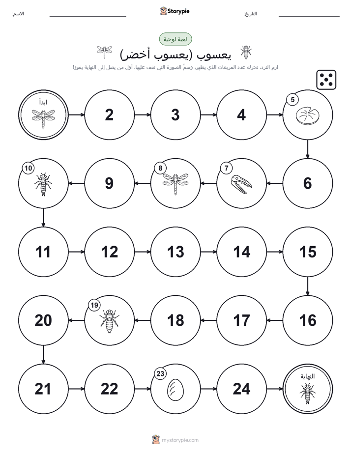 لعبة لف و تحرك