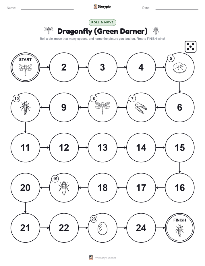Roll & Move Game