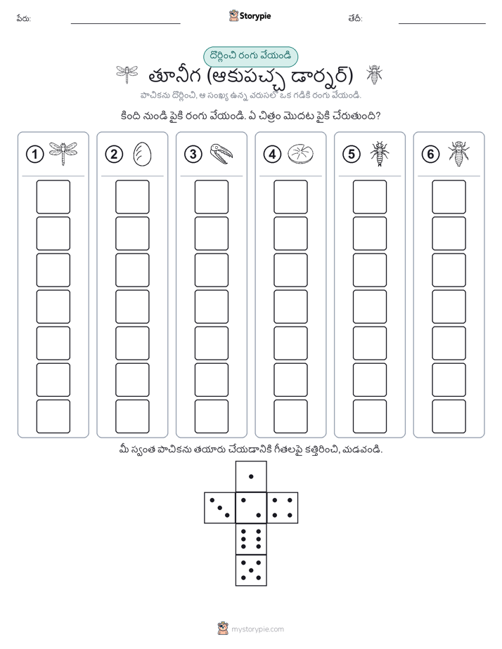 రోల్ & రంగు