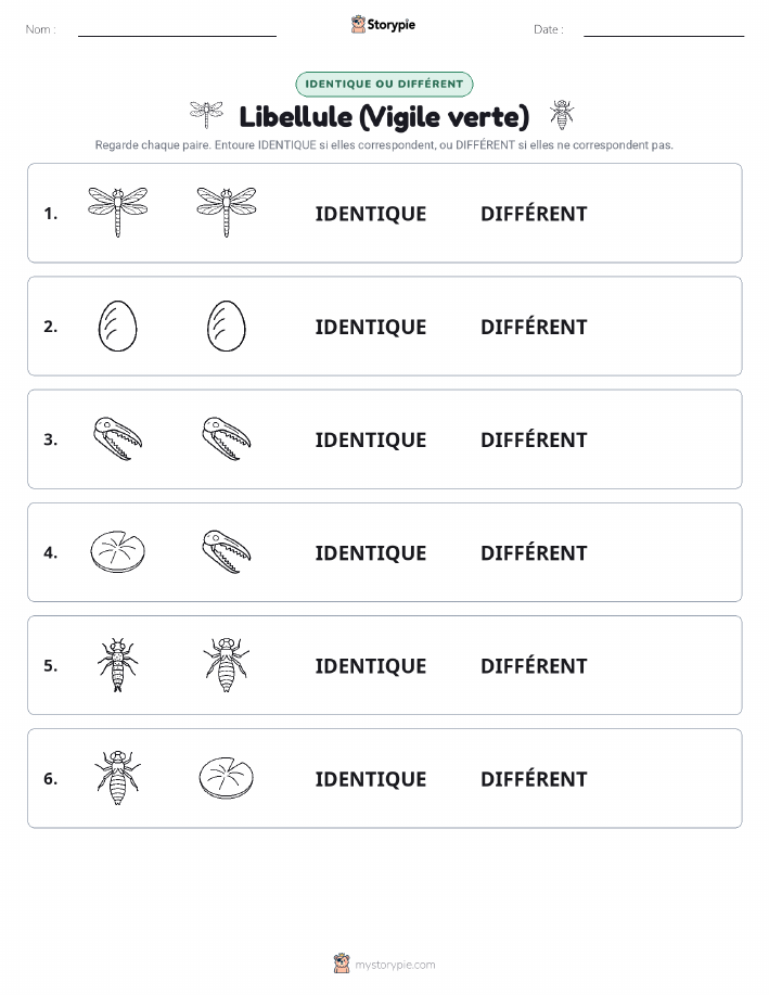Identique ou Différent