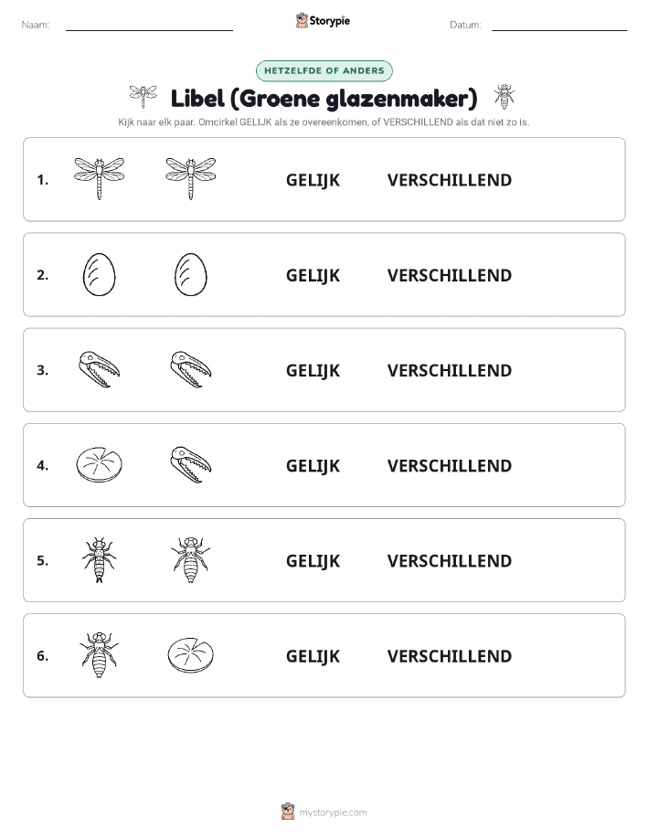 Zelfde of Verschillend