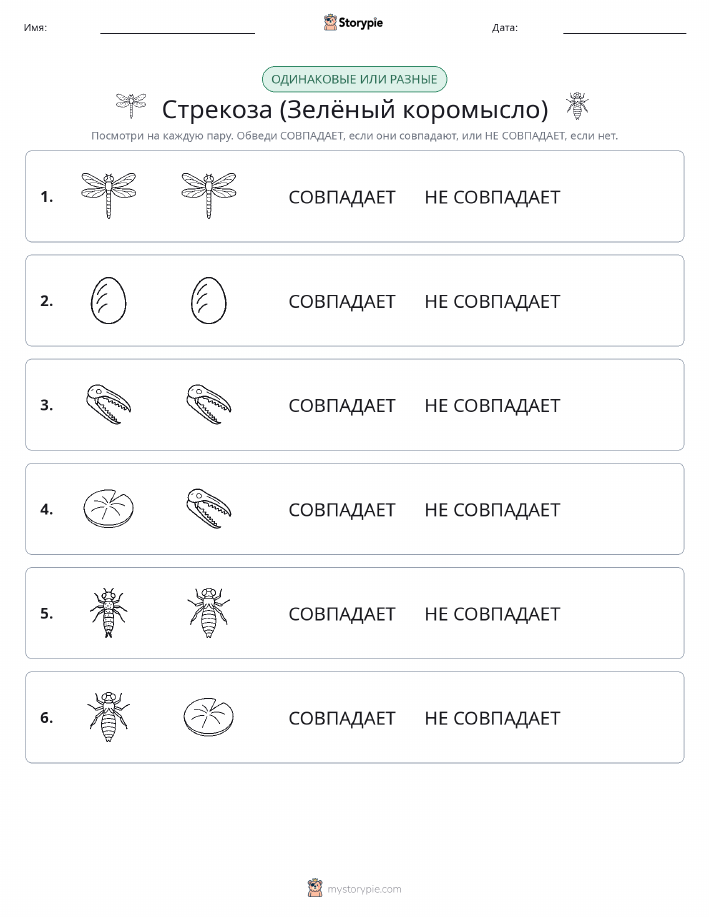Одинаковое или разное