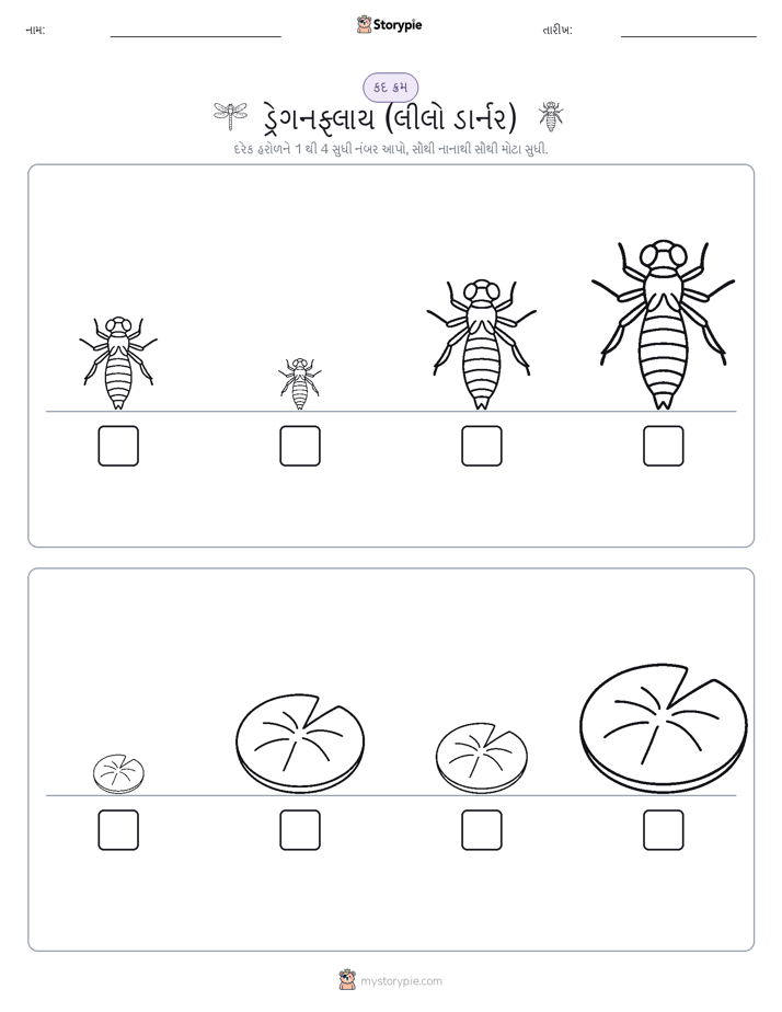 આકાર ક્રમ