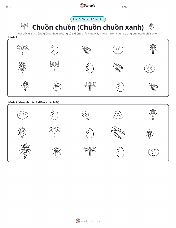 Tìm Sự Khác Biệt