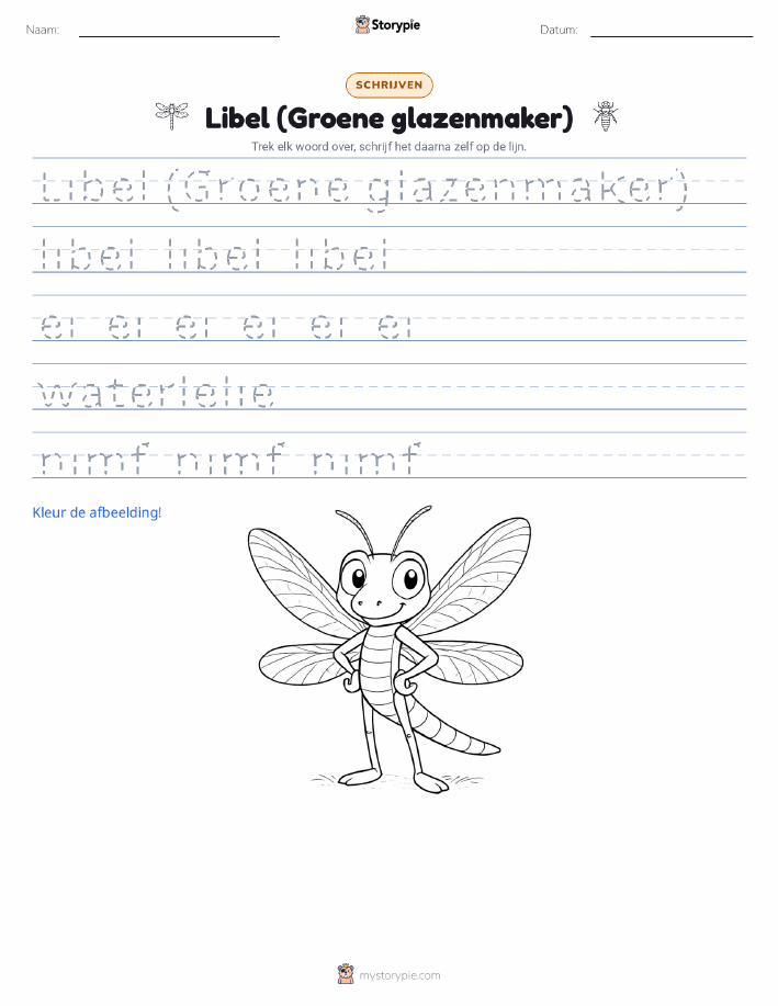 Schrijf Oefening