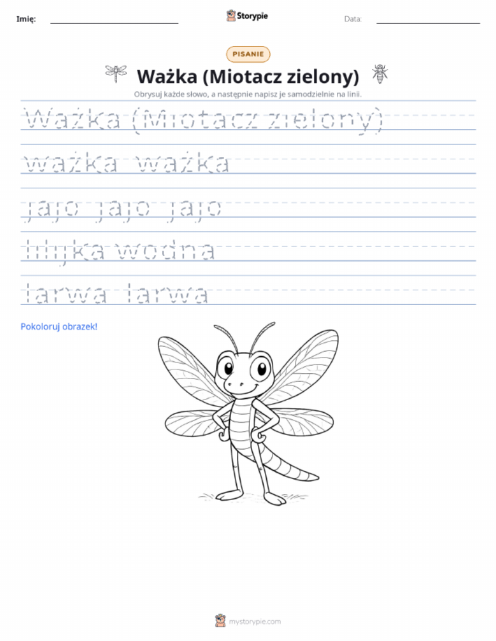 Ćwiczenie Pisania