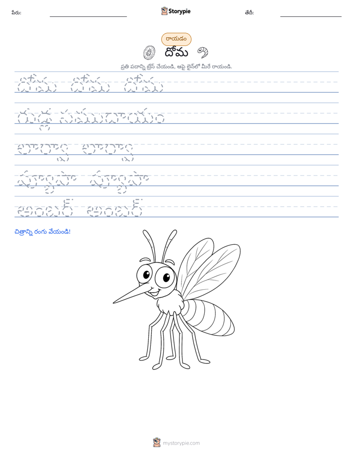రాయడం సాధన