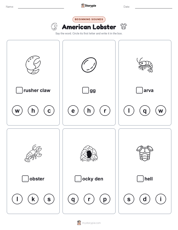 Beginning Sounds