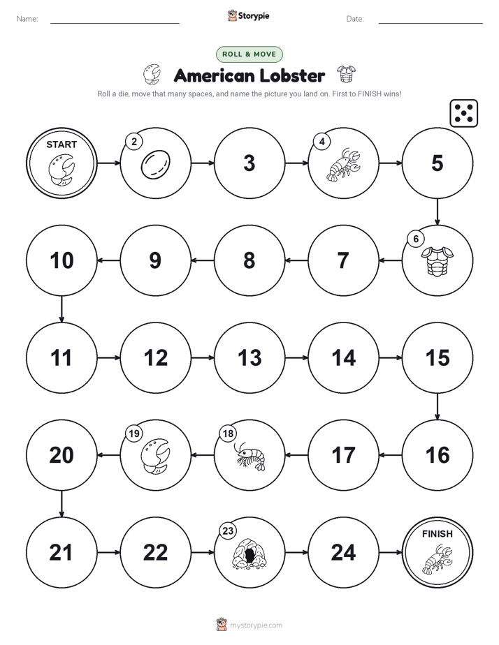Roll & Move Game