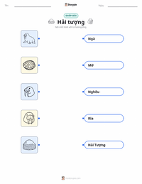 Tài liệu in sẵn Hải tượng cho trẻ em