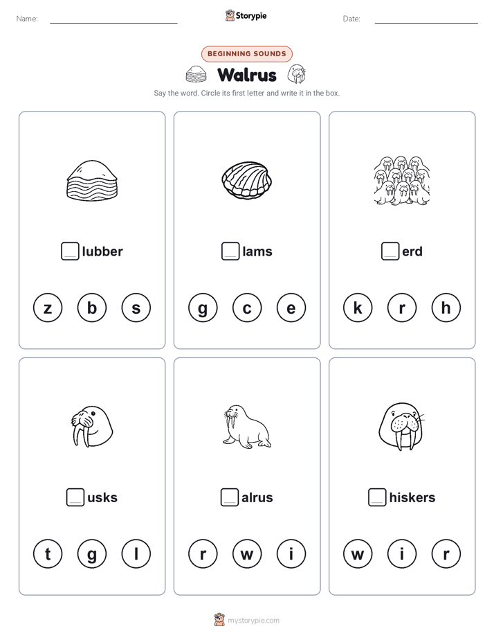 Beginning Sounds