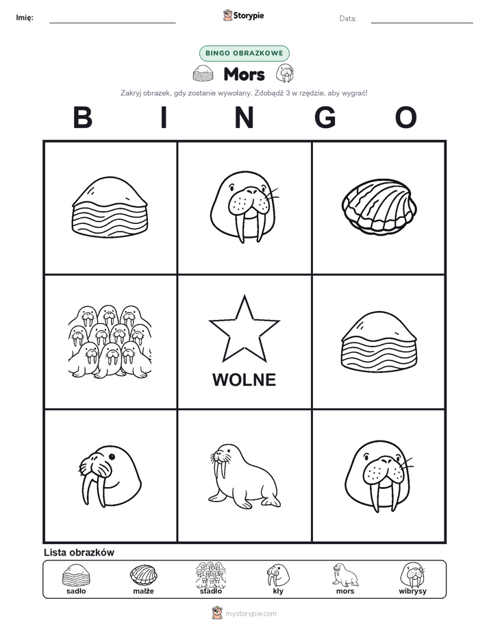 Bingo obrazkowe