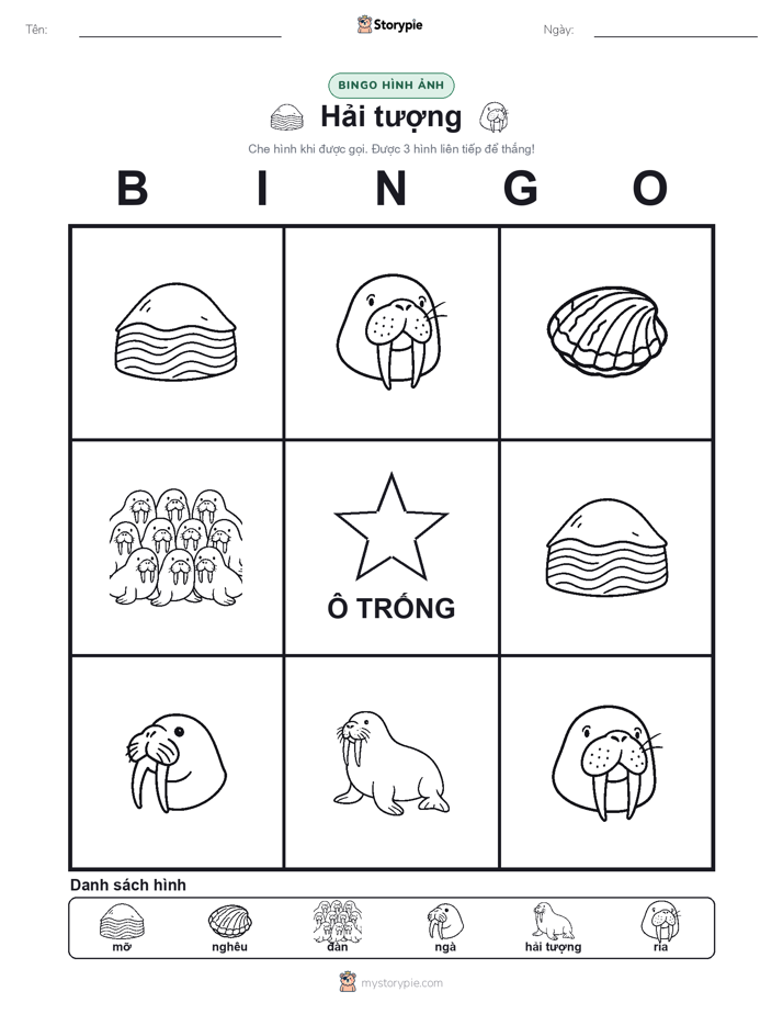 Bingo Hình Ảnh