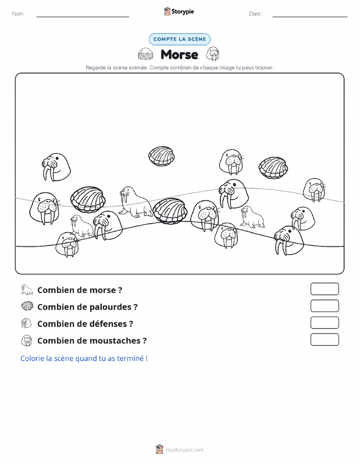 Scène de Comptage
