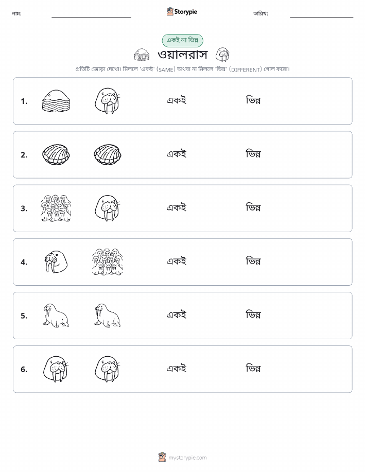 একই বা ভিন্ন