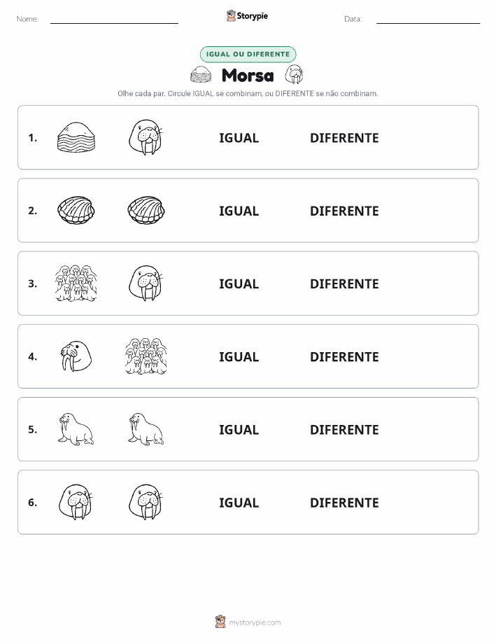 Igual ou Diferente