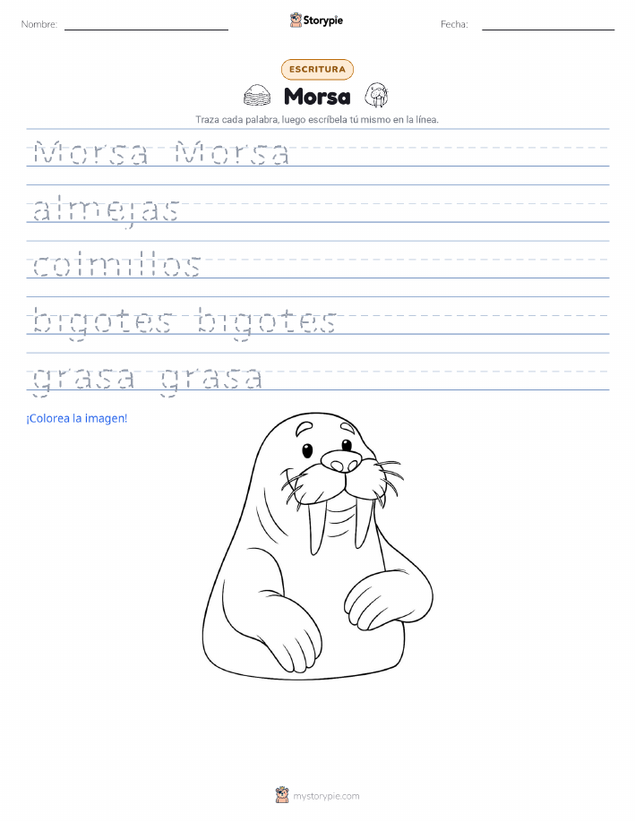 Práctica de Escritura