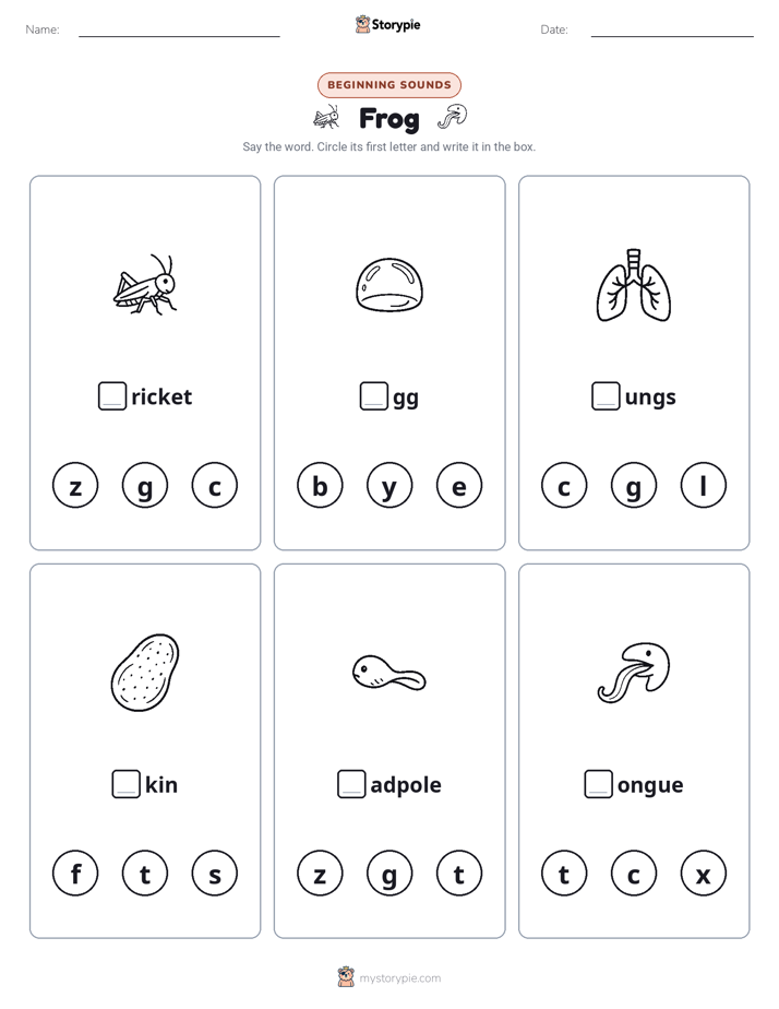 Beginning Sounds