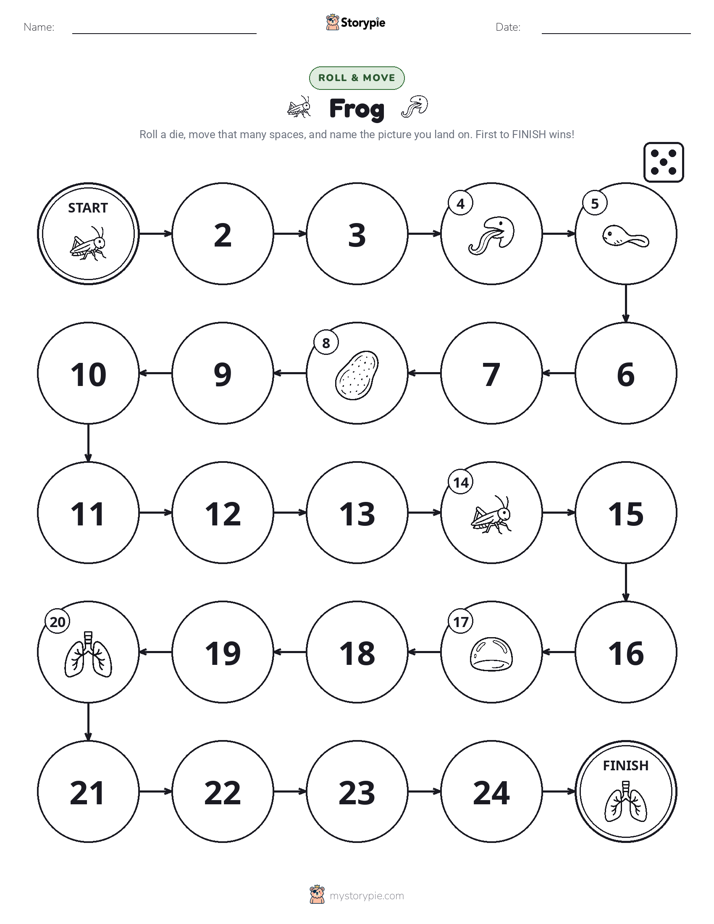 Roll & Move Game