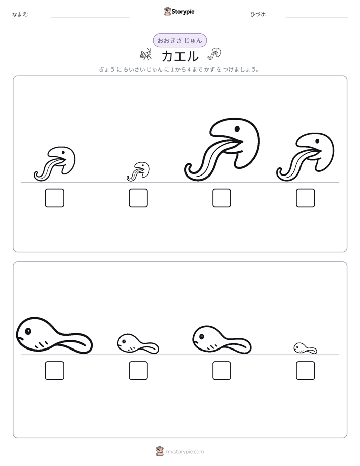 サイズ順